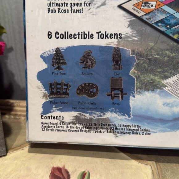 Hasbro Bob Ross Monopoly Board Game New in Package Art Artist Joy of Painting - Picture 6 of 9